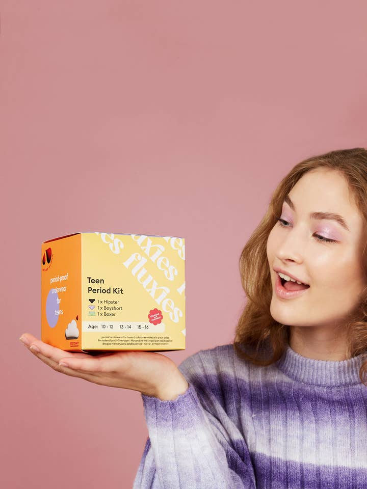 fluxies Teen Period Kit for wholesale by fluxies