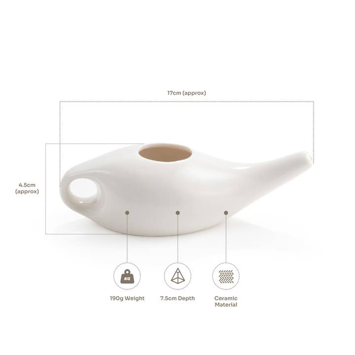 Myga - Wholesale Nasal Care - Ceramic Nasal Neti Pot7