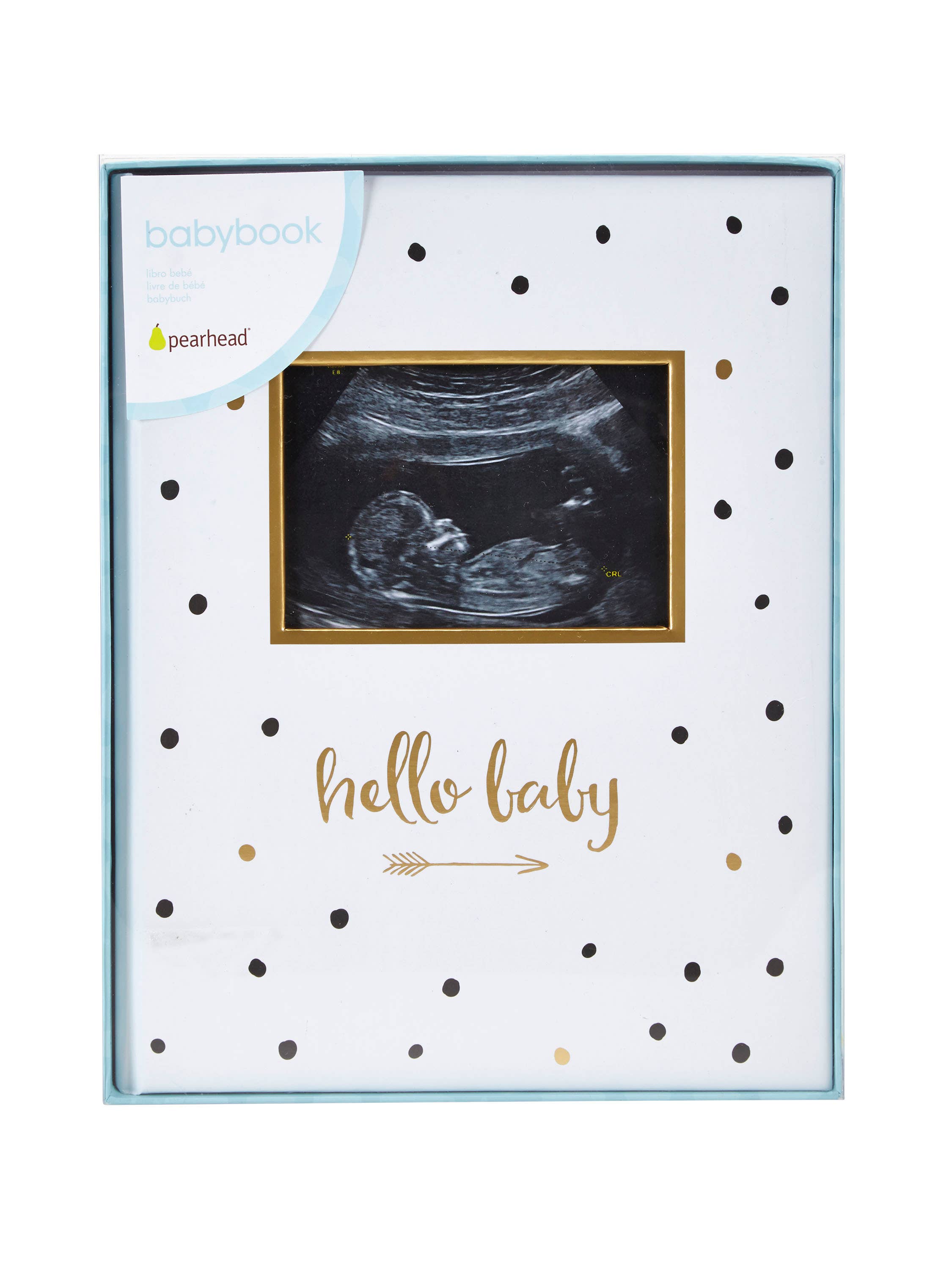 Pearhead - Wholesale Memory Book - Kids & Baby - Hello Baby Baby Book, Black & Gold10