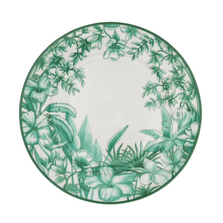 Ro’Table NYC – Großhandel Essteller – Monsoon Verdant Starterteller - Karton mit 12 Tellern (+3 Bonus-Teller)0