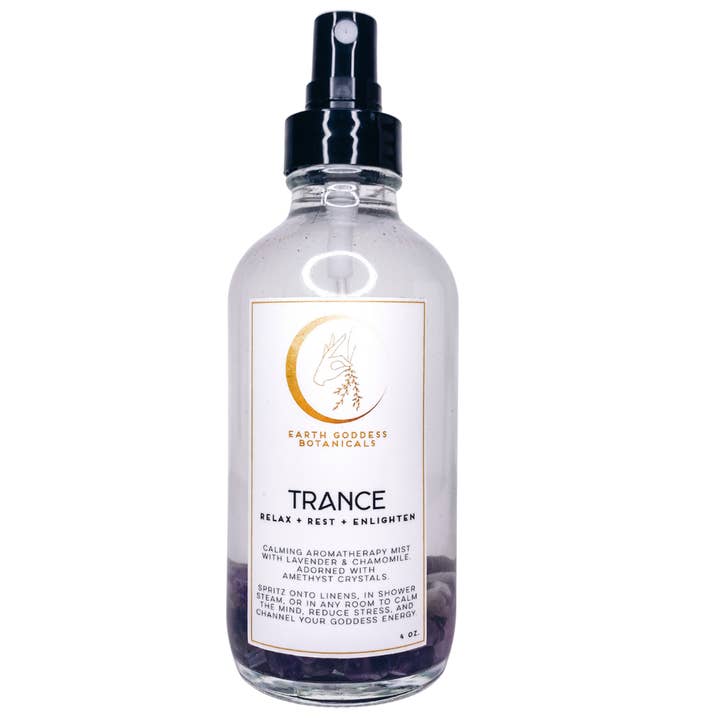 Trance Aromatherapy Mist 4oz. for wholesale by Earth Goddess Botanicals