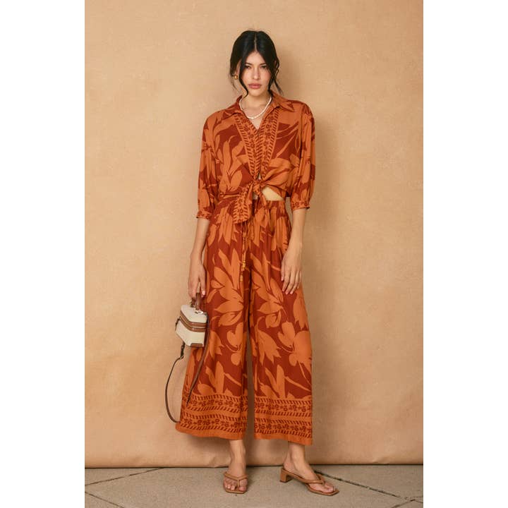 Pantaloni estivi a gamba larga da infilare Bali per la vendita all'ingrosso da parte di Dress Forum