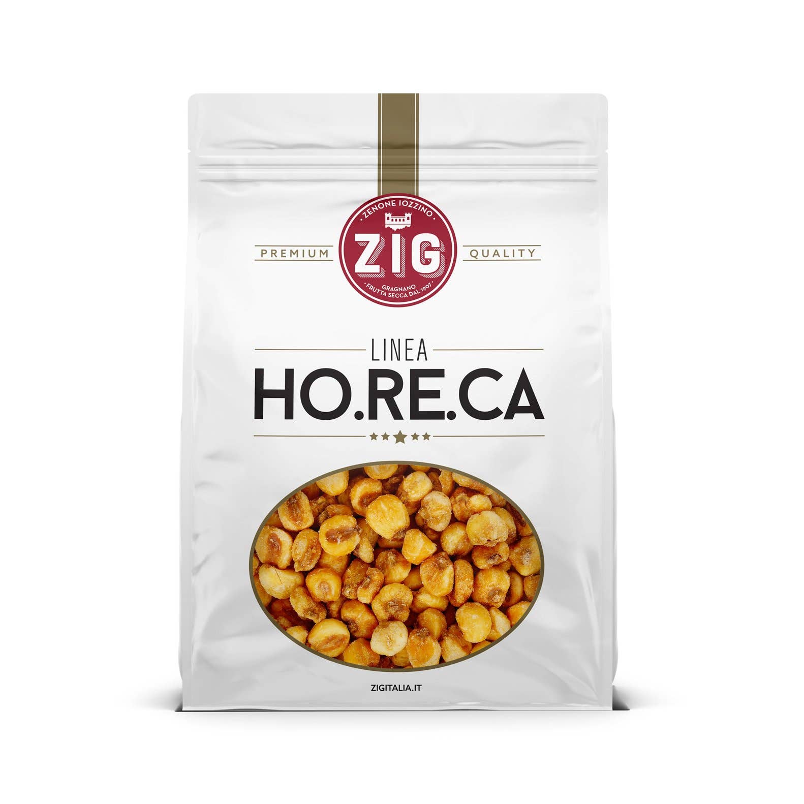 Zenone Iozzino srl - Wholesale Nuts - ZIG Horeca - Giant Toasted Corn 800g
