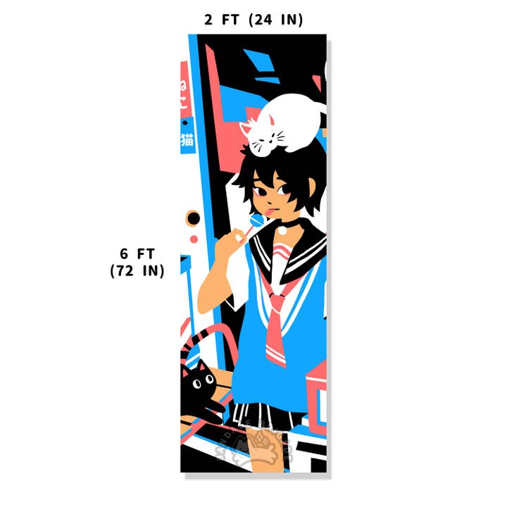 Banner da loja de doces Neko por atacado de Bandage Brigade