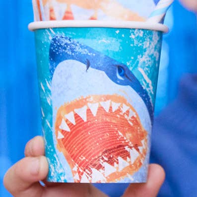 King of the Sea Paper Party Cups (x8) for wholesale by Party Pieces