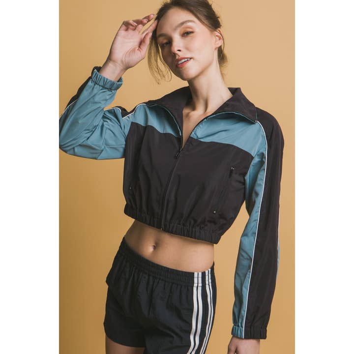 Paperdoll - Wholesale Jacket - Women's - Cropped Windbreaker Jacket9