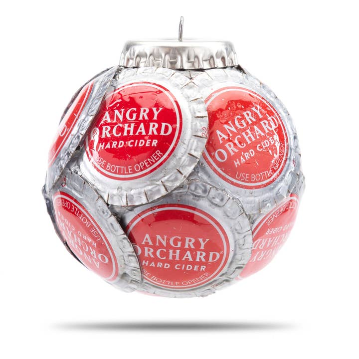 Angry Orchard Bottle Cap Ornament for wholesale by Kaps for Kids