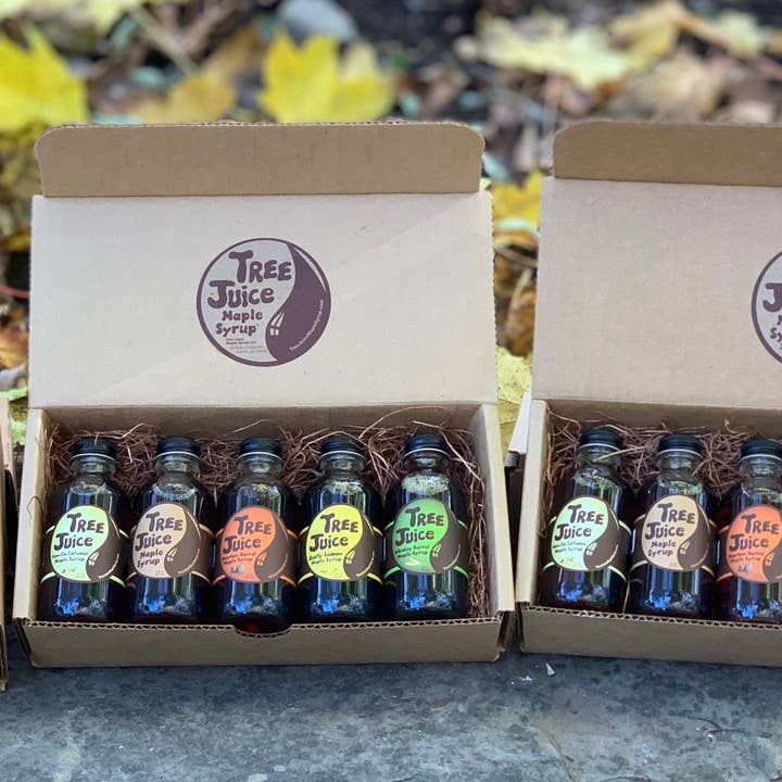 Naomi's Happy Place Shop - Wholesale Maple syrup - Five Bottle Mini Variety Pack5