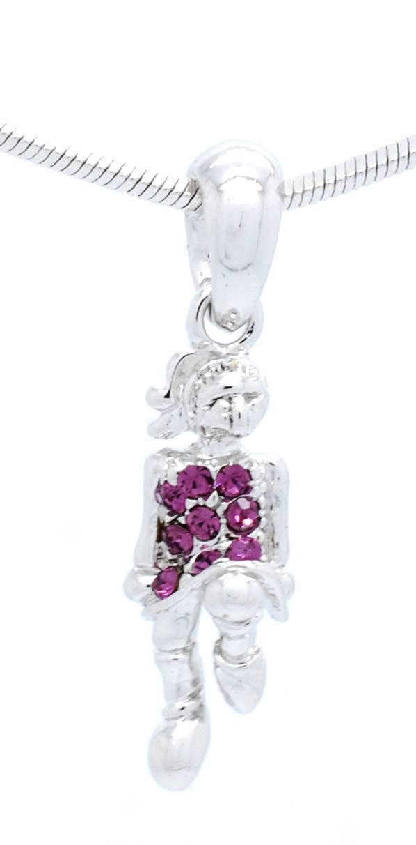 Fan Star Jewelry - Wholesale Pendant/Charm Necklace - Irish Dancer Necklace - Mini13