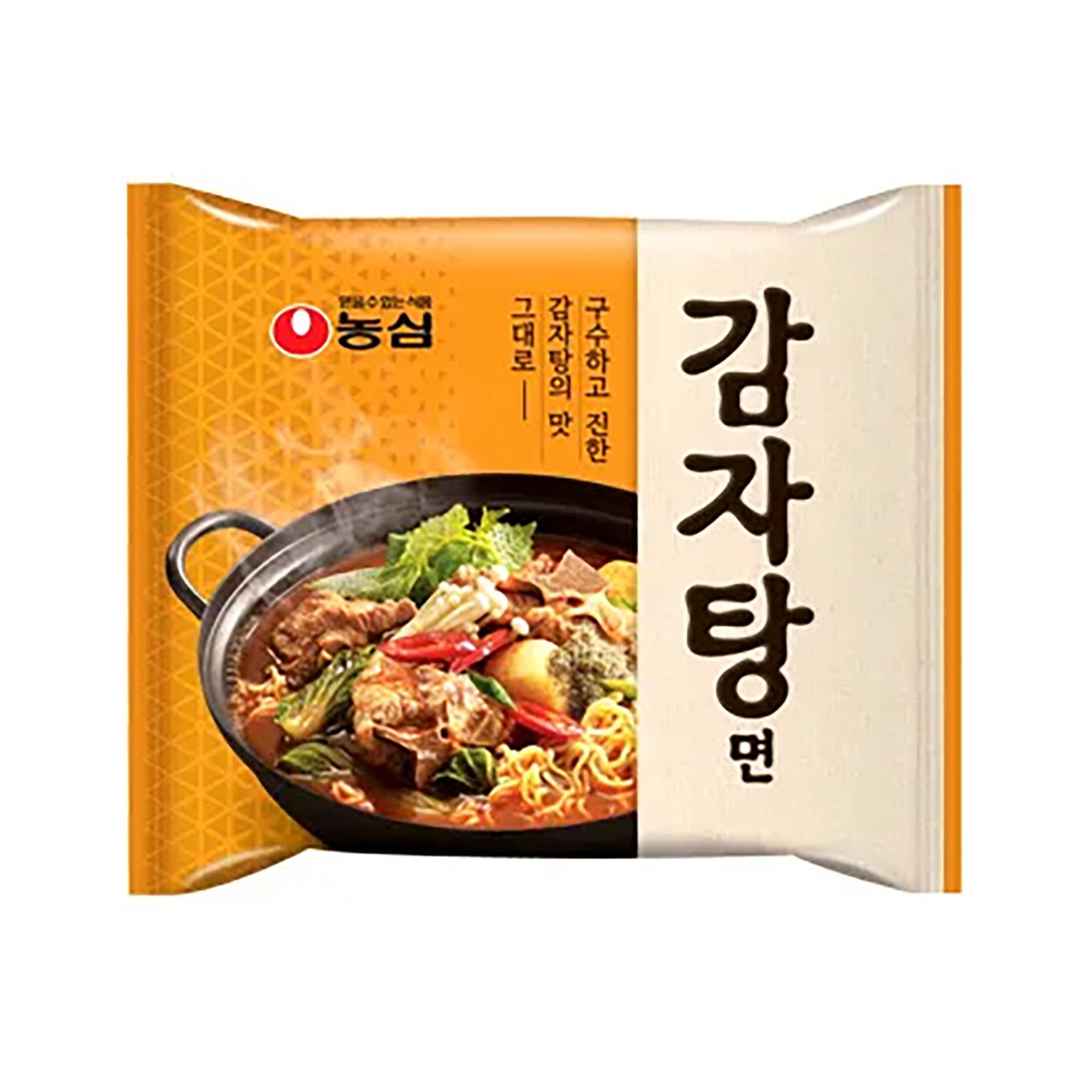 K Moitves Foods - Vendita all'ingrosso Ramen - Nongshim Gam Ja Tang Myun-133g (4x8, 32 confezioni)1