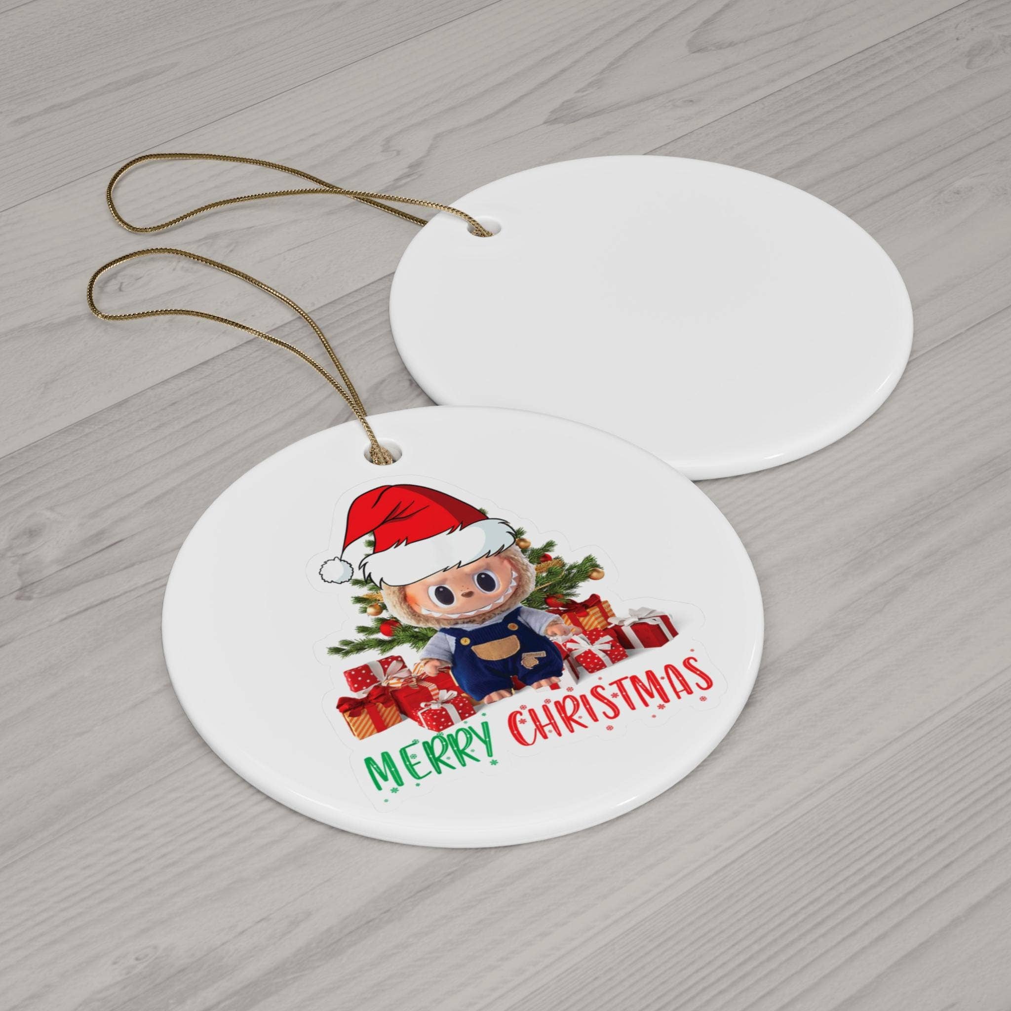 Embrova - Wholesale Ornament - Monster Like Ceramic Christmas Ornament, Holiday Decor