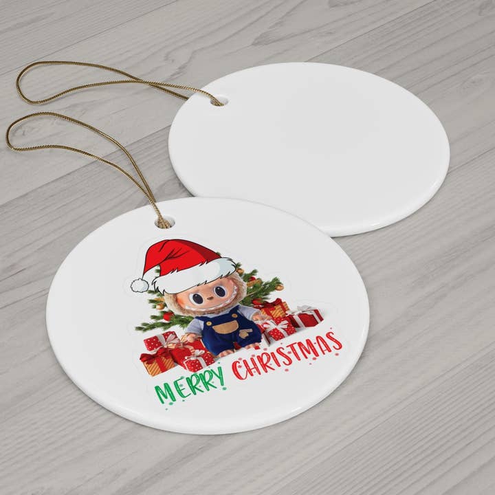 Embrova - Wholesale Ornament - Monster Like Ceramic Christmas Ornament, Holiday Decor0