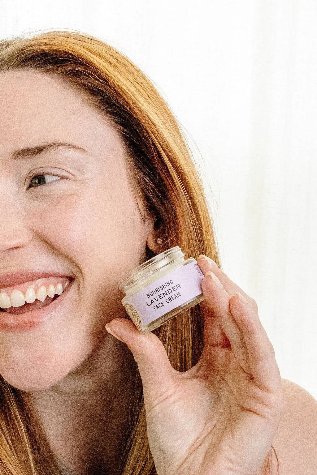 Good Flower Farm - Wholesale Facial Moisturizer - Lavender Organic Herbal Face Cream / 1 oz5