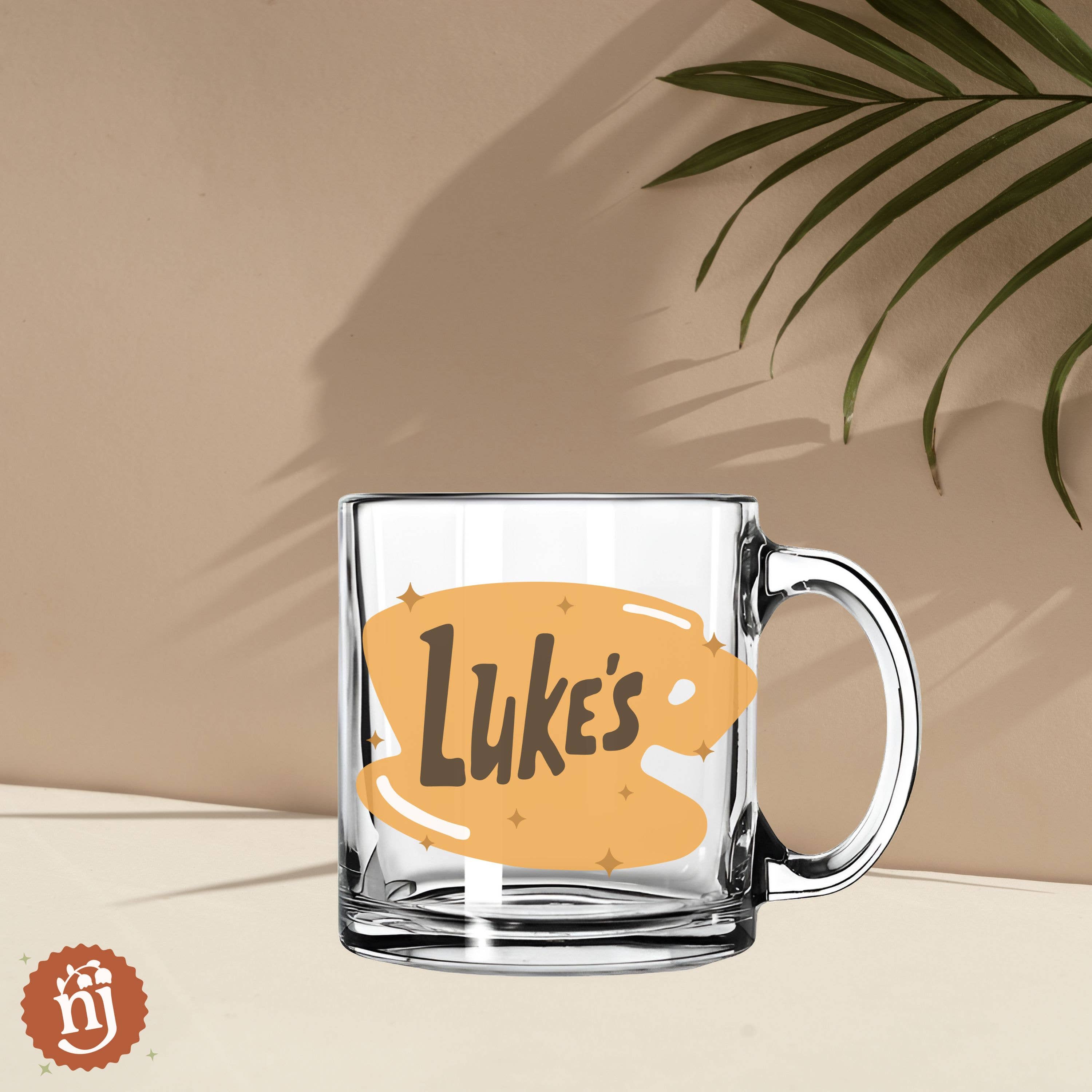 Nearly June Design Co - Wholesale Coffee Mug - Gilmore Girls Luke's Diner Glass Mug3