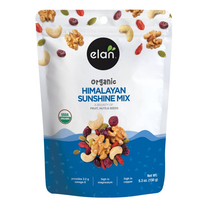 Elan Organic Himalayan Sunshine, Nuts, Dried Fruit (5 oz) for wholesale by Elan