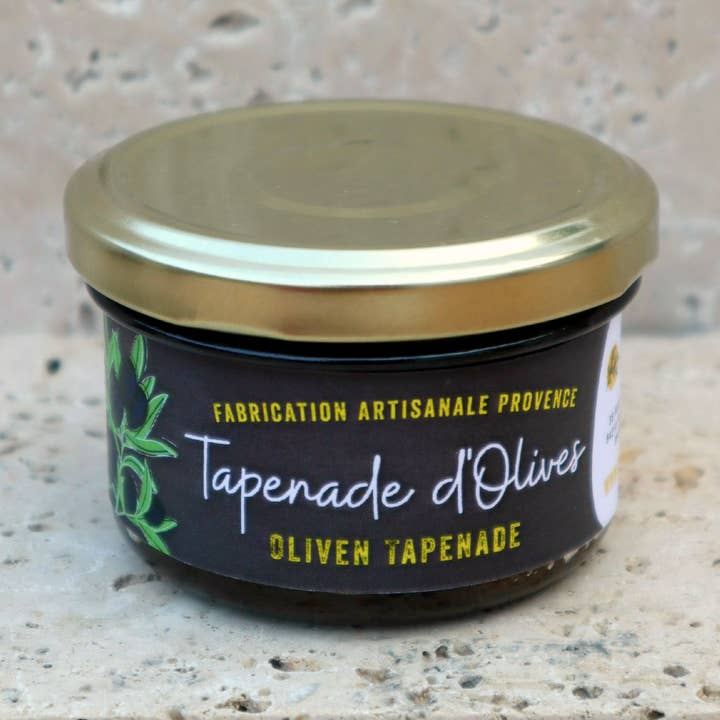 Tapenade di olive nere per la vendita all'ingrosso da parte di La Sariette