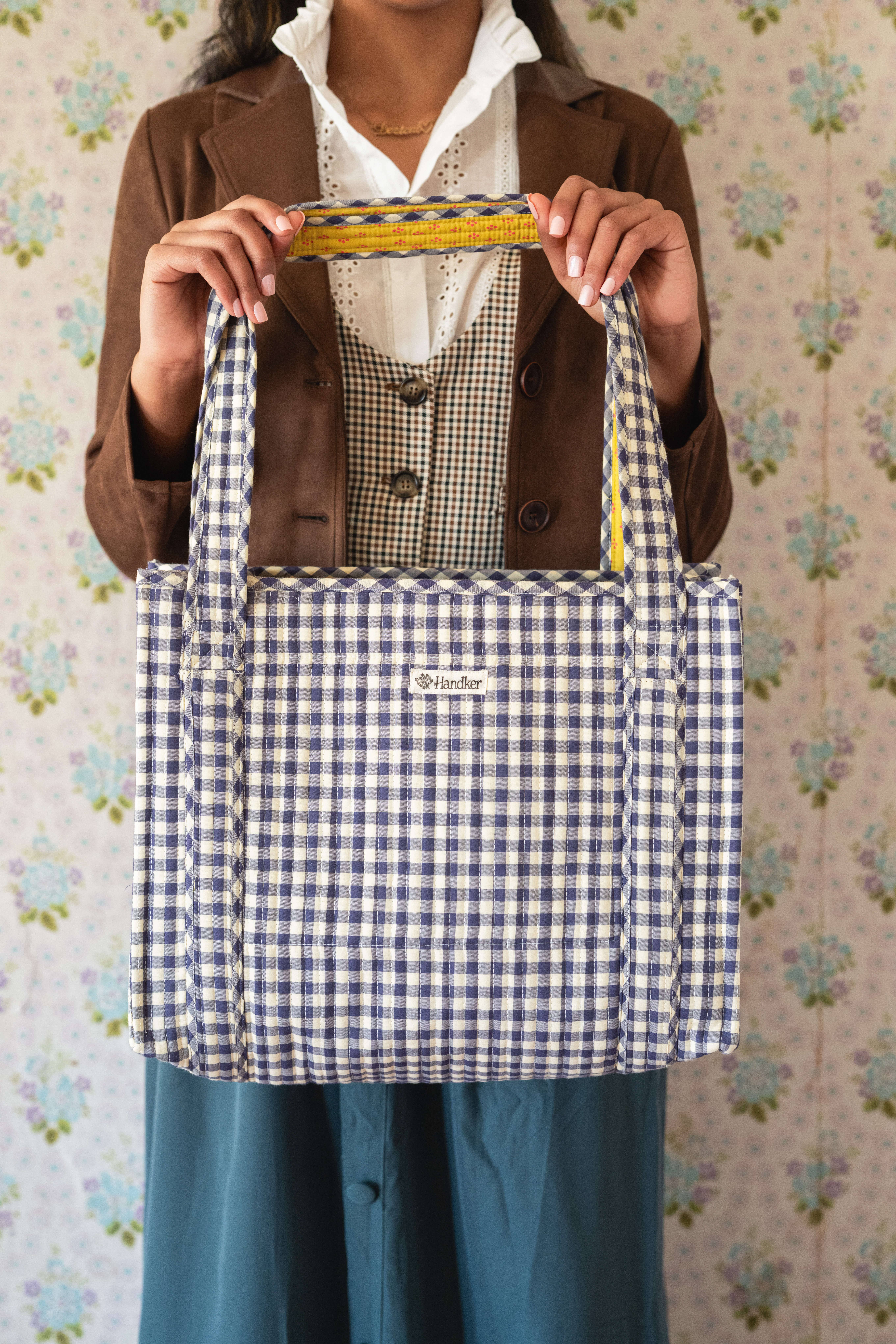 Handker Bandanas - Wholesale Tote Bag - Women's - Teddy Quilted Tote 5