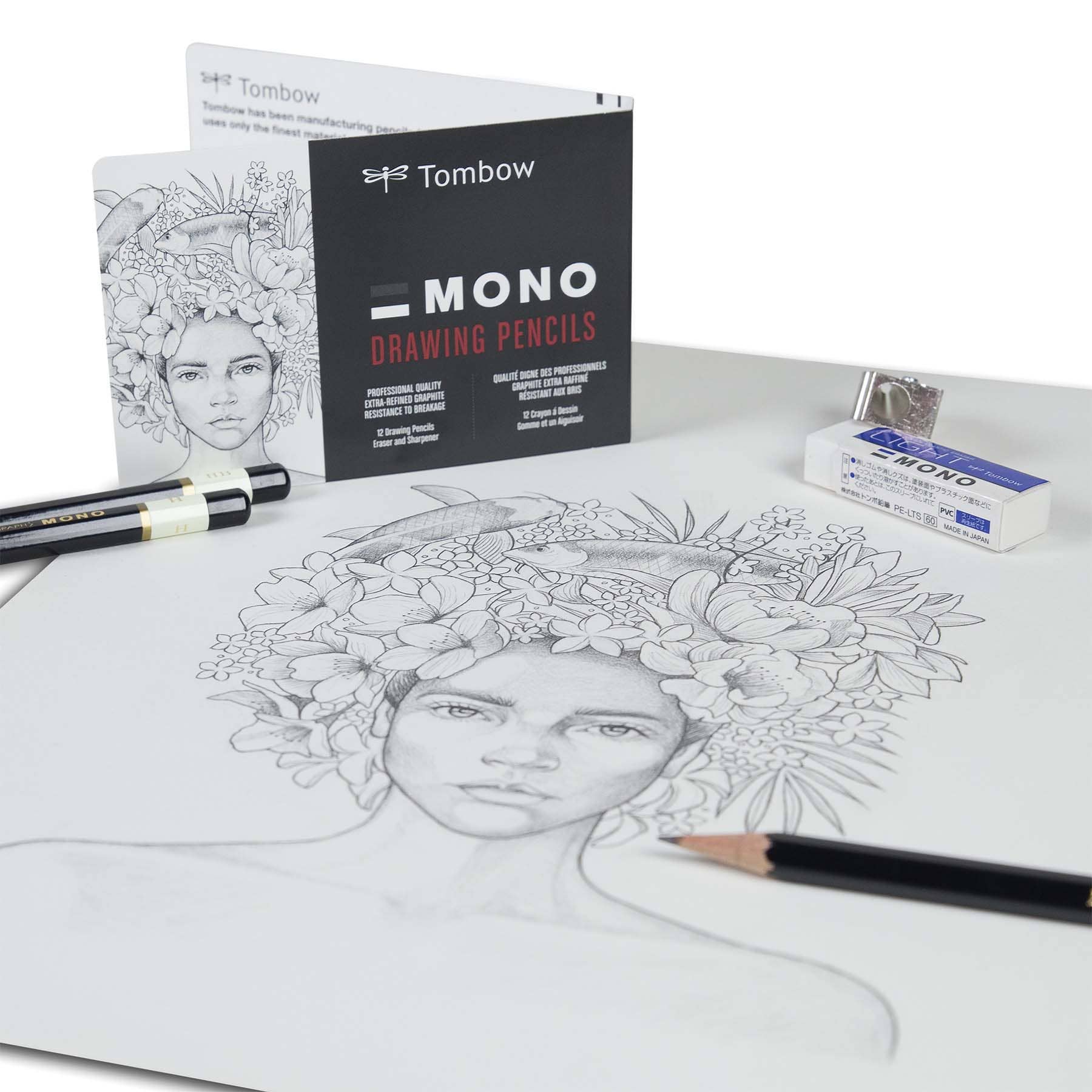 Tombow - Wholesale Pencil - MONO Drawing Pencil Set - 12-Pack6
