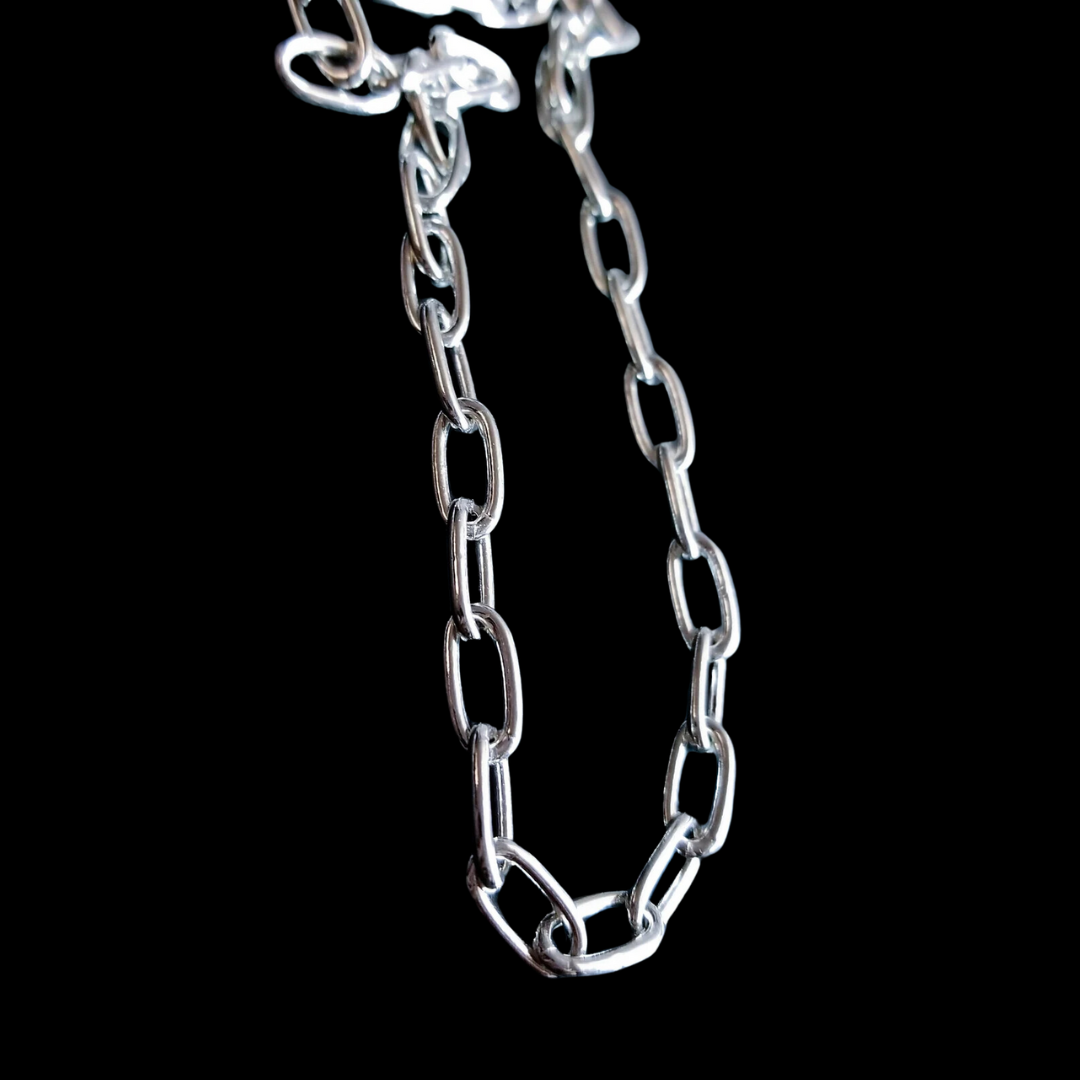 Inchoo bijoux inc - Venta al por mayor Collares de cadenas y eslabones - Cadena de eslabones de plata de ley maciza de 6 mm0