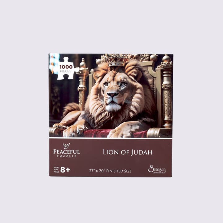 Swanson Christian Products - Wholesale Puzzle - Adult - Puzzle Lion of Judah 1000PCS