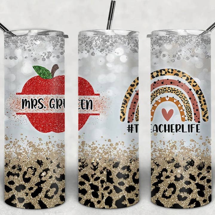 Gobelet Teacher Life pour la vente par C3 Custom Designs LLC