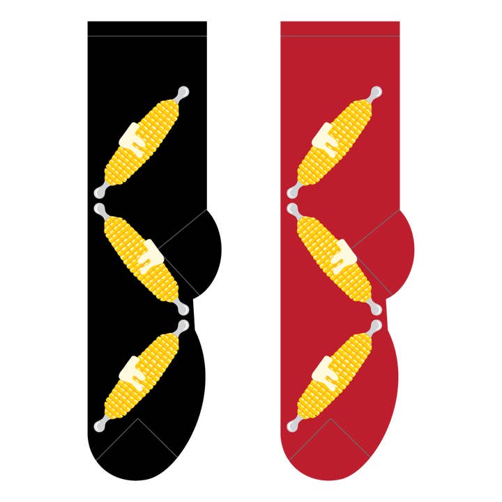 Corn On The Cob for wholesale by FOOZYS Fun Socks