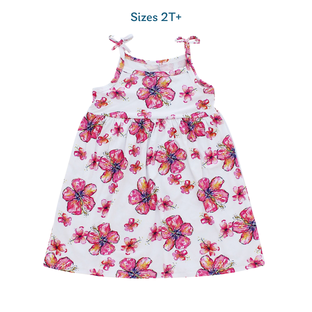 Coco Moon - Wholesale Dress - Kids - Hibiscus Kiss Bamboo Dress7