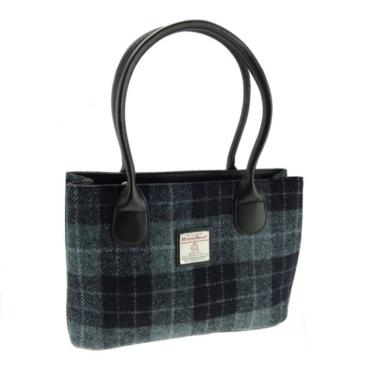 Glen Appin Of Scotland - Wholesale Shoulder bag – women's - LB1003 Harris Tweed "Cassley" Classic Handbag2