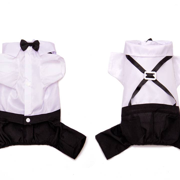 Sisters G Kids - Wholesale Pet Costume - Dog - Customizable Dog Tuxedo Suit – Formal Wedding Outfit for Pet6