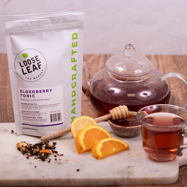 Loose Leaf Tea Market - Wholesale Loose Tea - Elderberry Tonic Tea