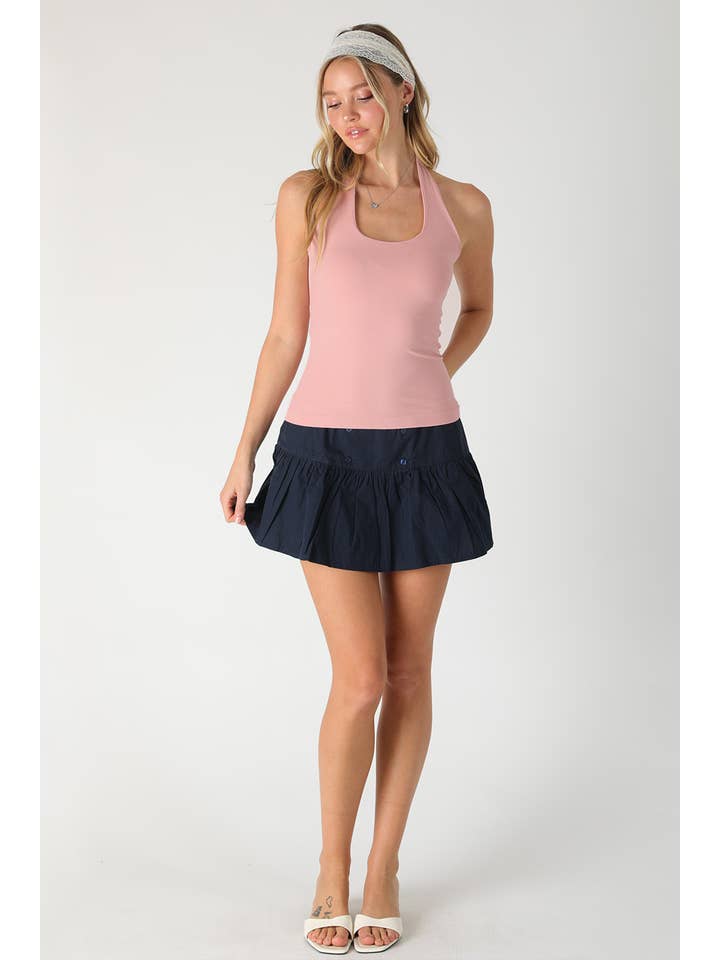 NIKIBIKI - Wholesale Knit Top - Women's - NS8392 - Clean Line Halter Top4