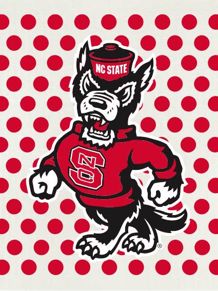 Tissu suédois de l'Université d'État de Caroline du Nord 2 pour la vente par Wet-it!