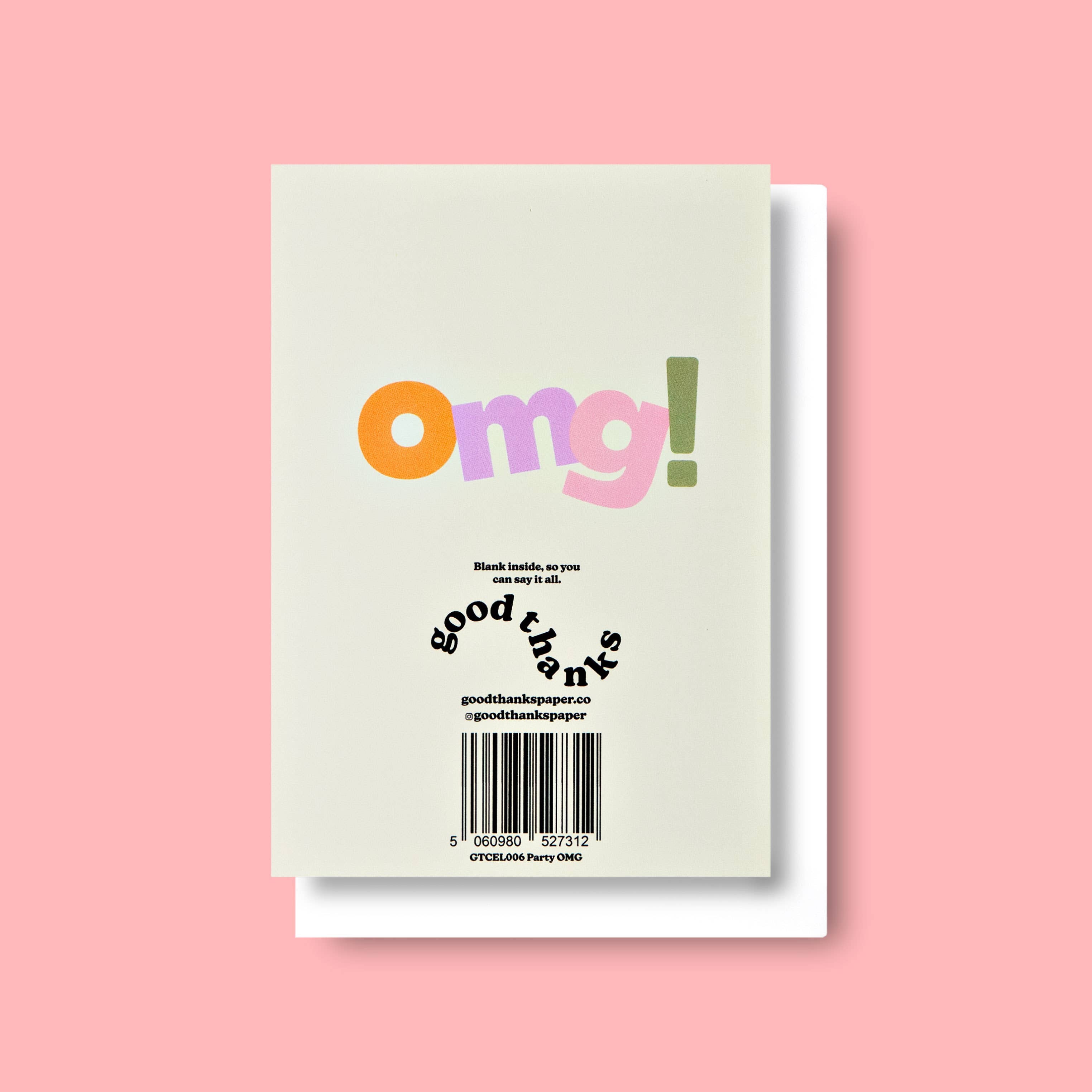 Good Thanks Paper - Wholesale Congratulations Card - Party OMG Congratulations Card1