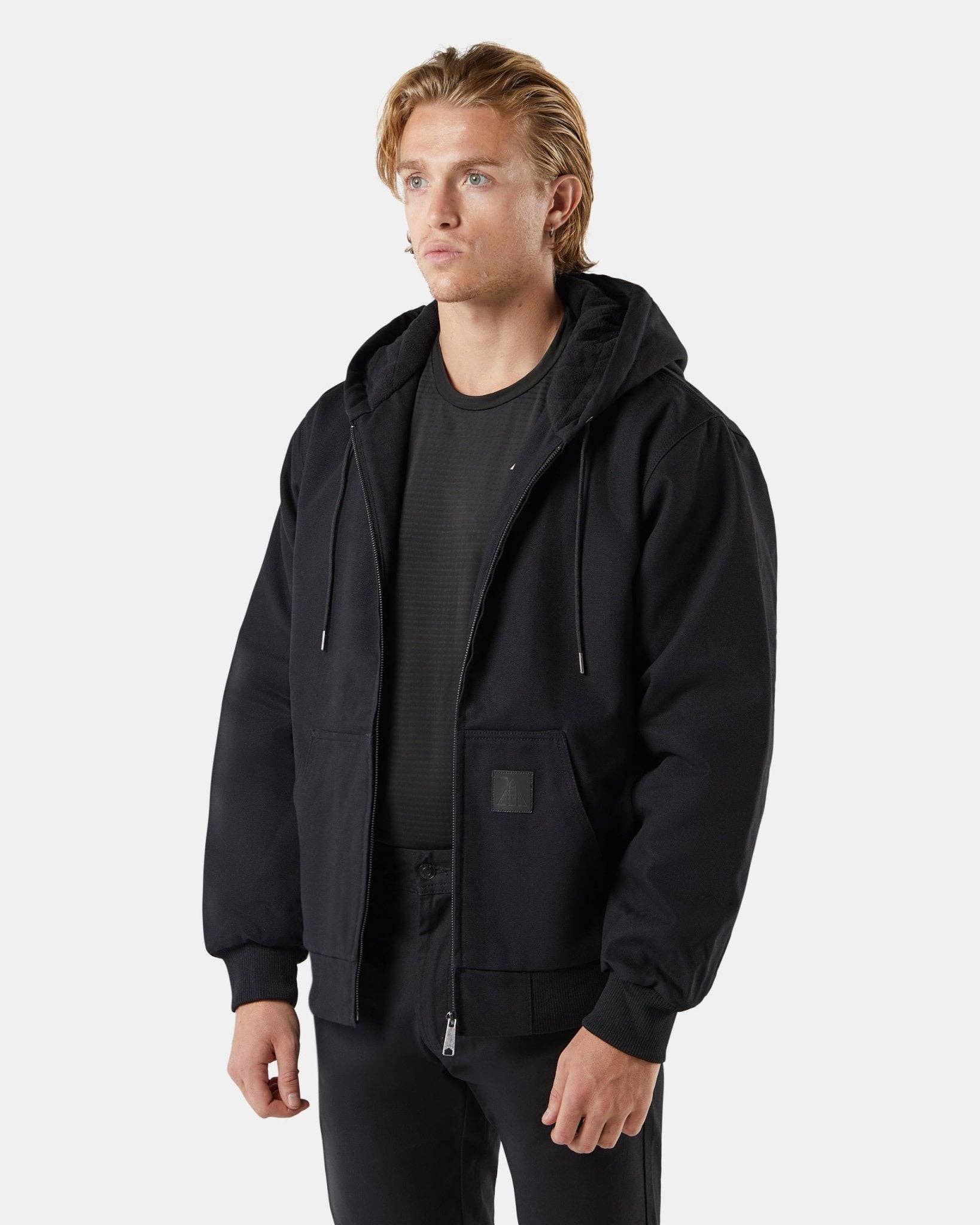 BAD WORKWEAR - Wholesale Jacket - Men's - BAD MICHIGAN™ HEAVY-DUTY COTTON CANVAS HOODED JACKET0