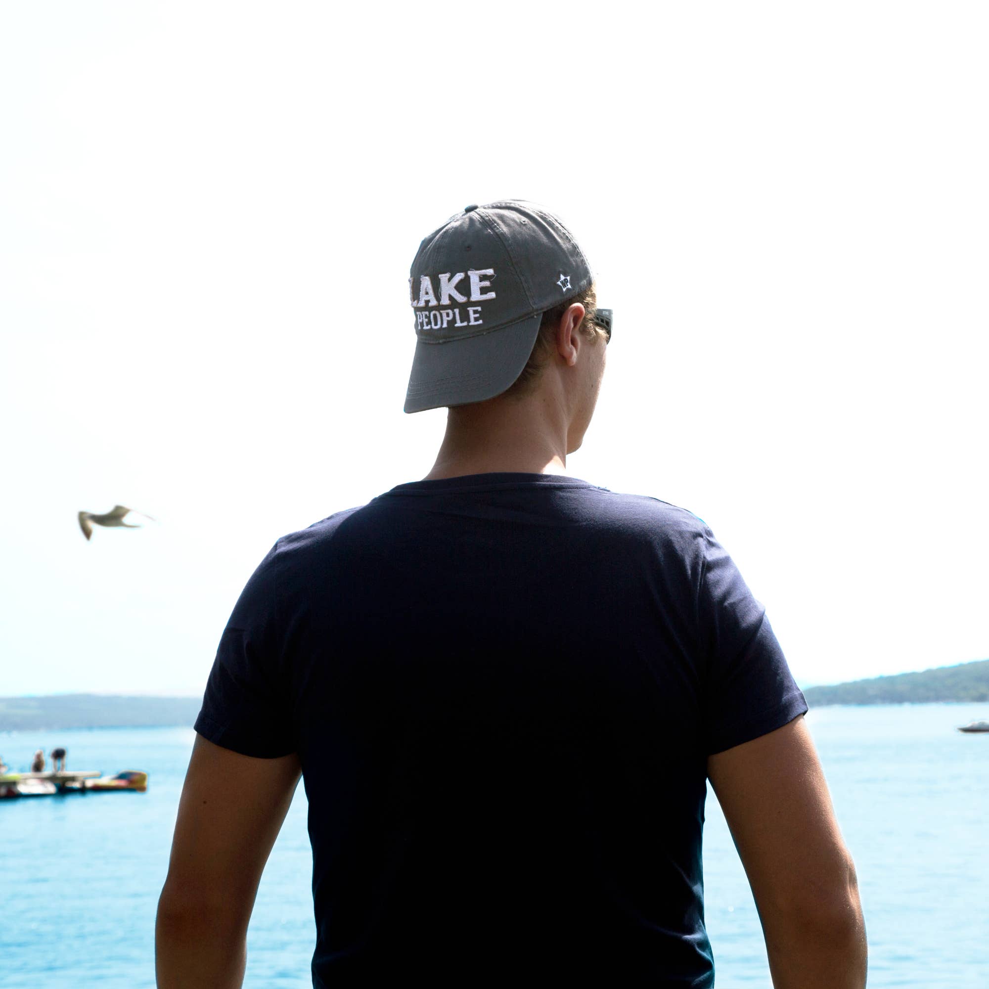 Pavilion – Großhandel Basecap – Unisex – Lake People - Weißer verstellbarer Hut14