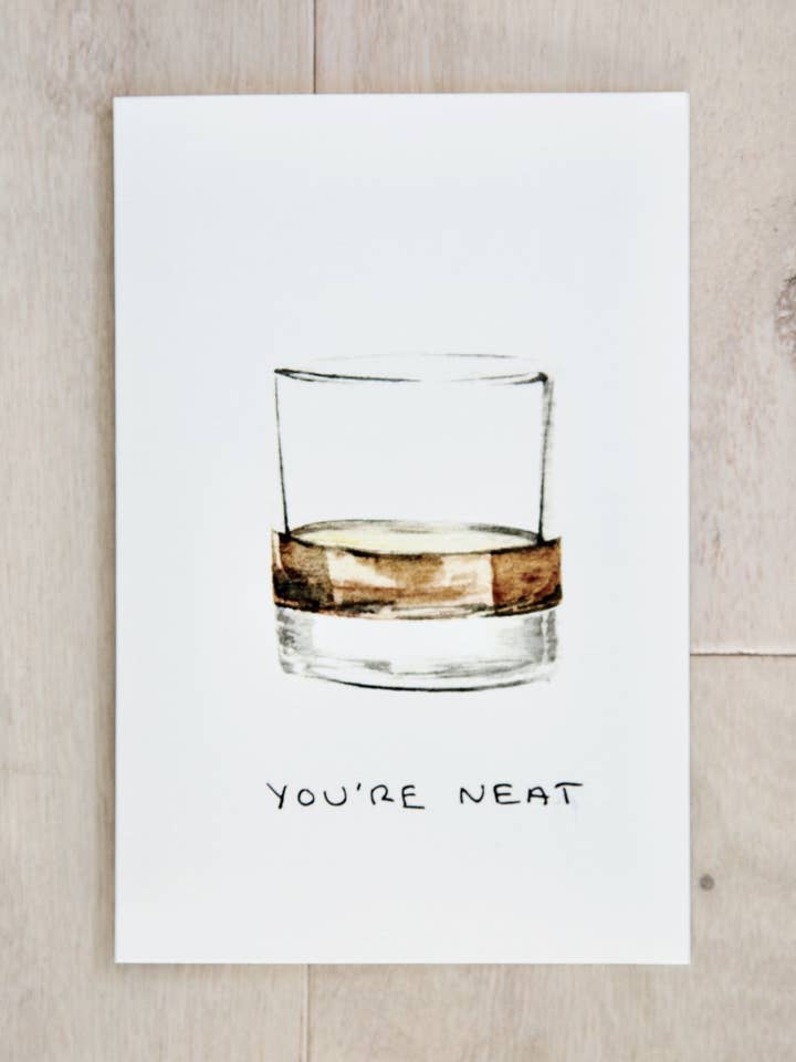You're Neat Greeting Card for wholesale by Paper Gems Collective