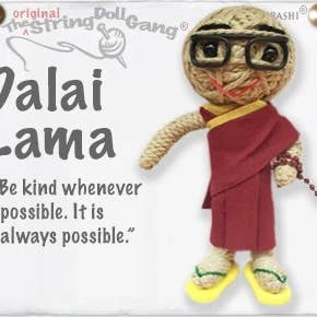 Llavero Dalai Lama String Doll para venta al por mayor de Kamibashi