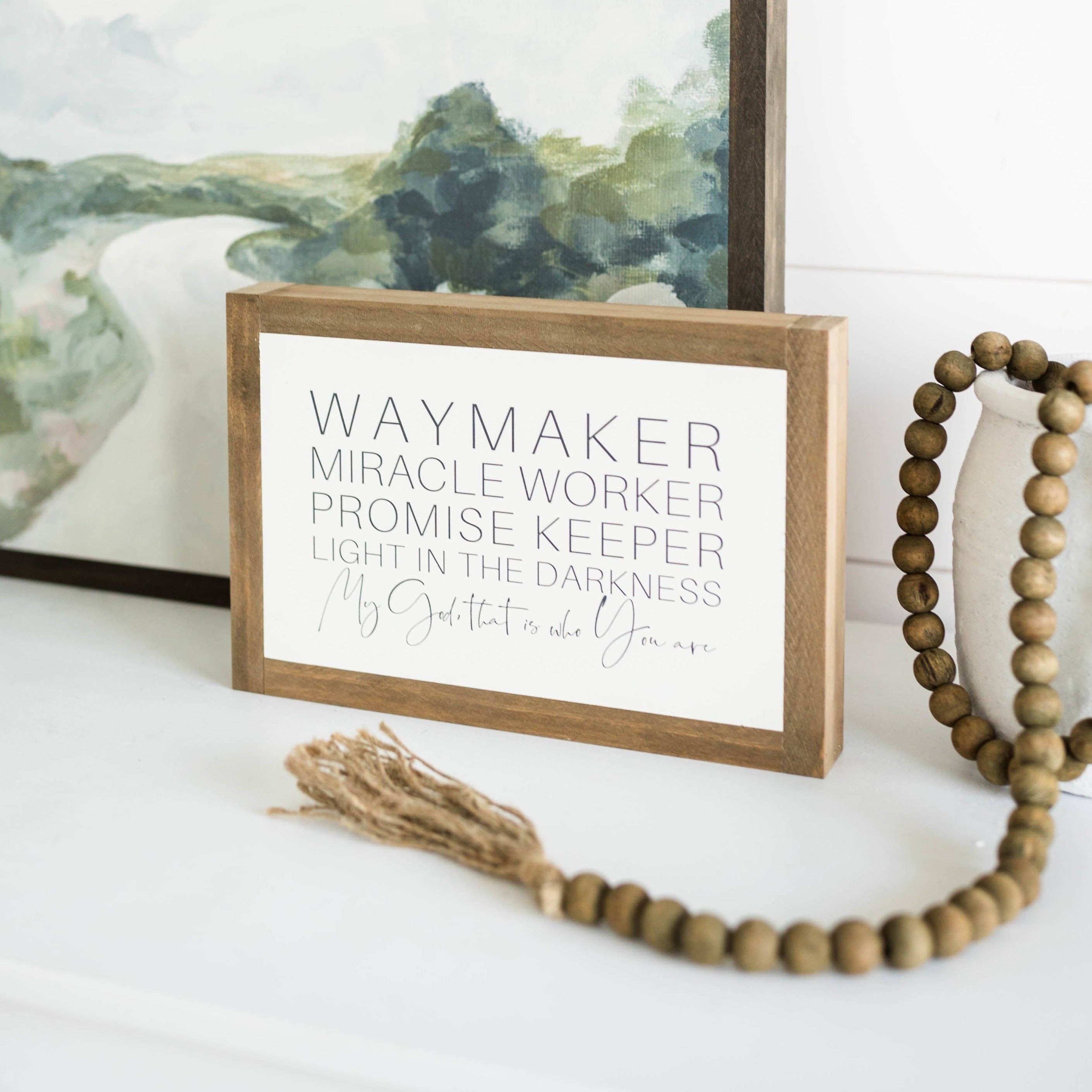 Joyfully Said - Wholesale Sign - Waymaker | Wall Art3