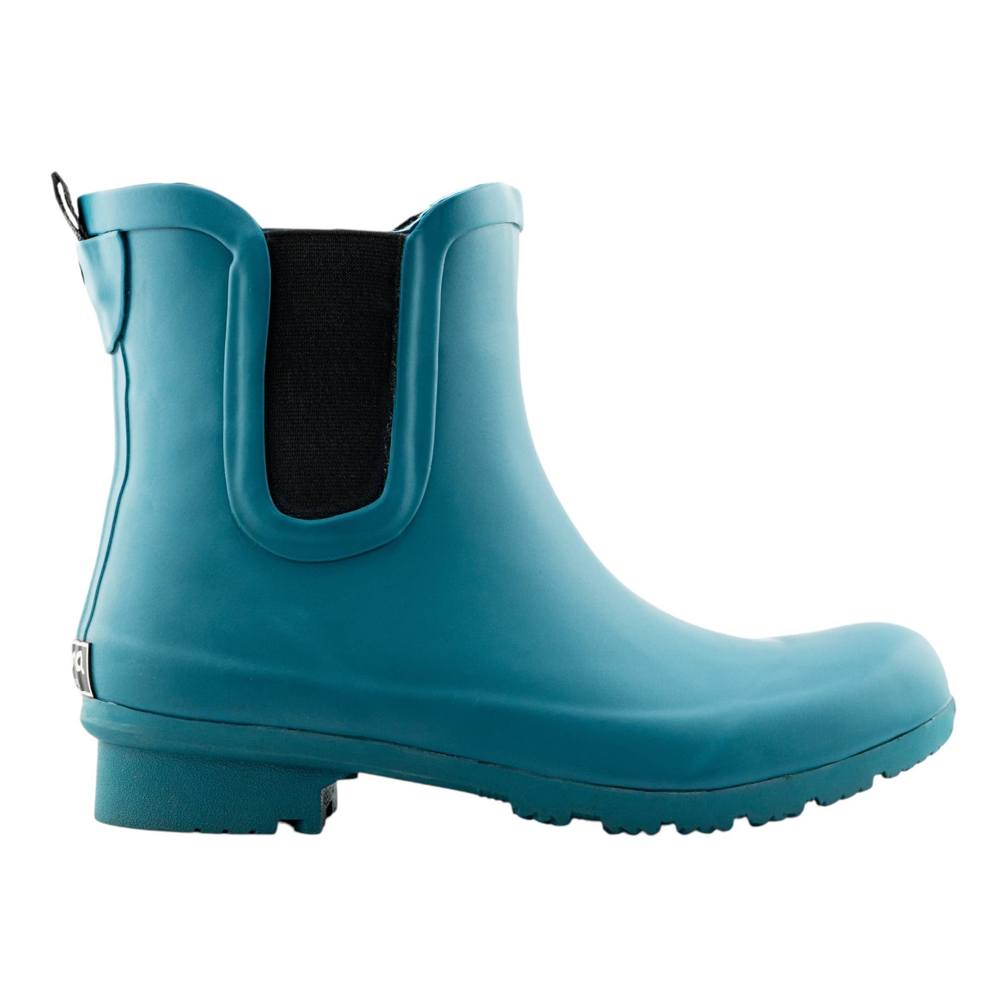 ROMA BOOTS - Wholesale Rain Boots - Women's - CHELSEA MATTE TEAL WOMEN'S ANKLE RAIN BOOTS2