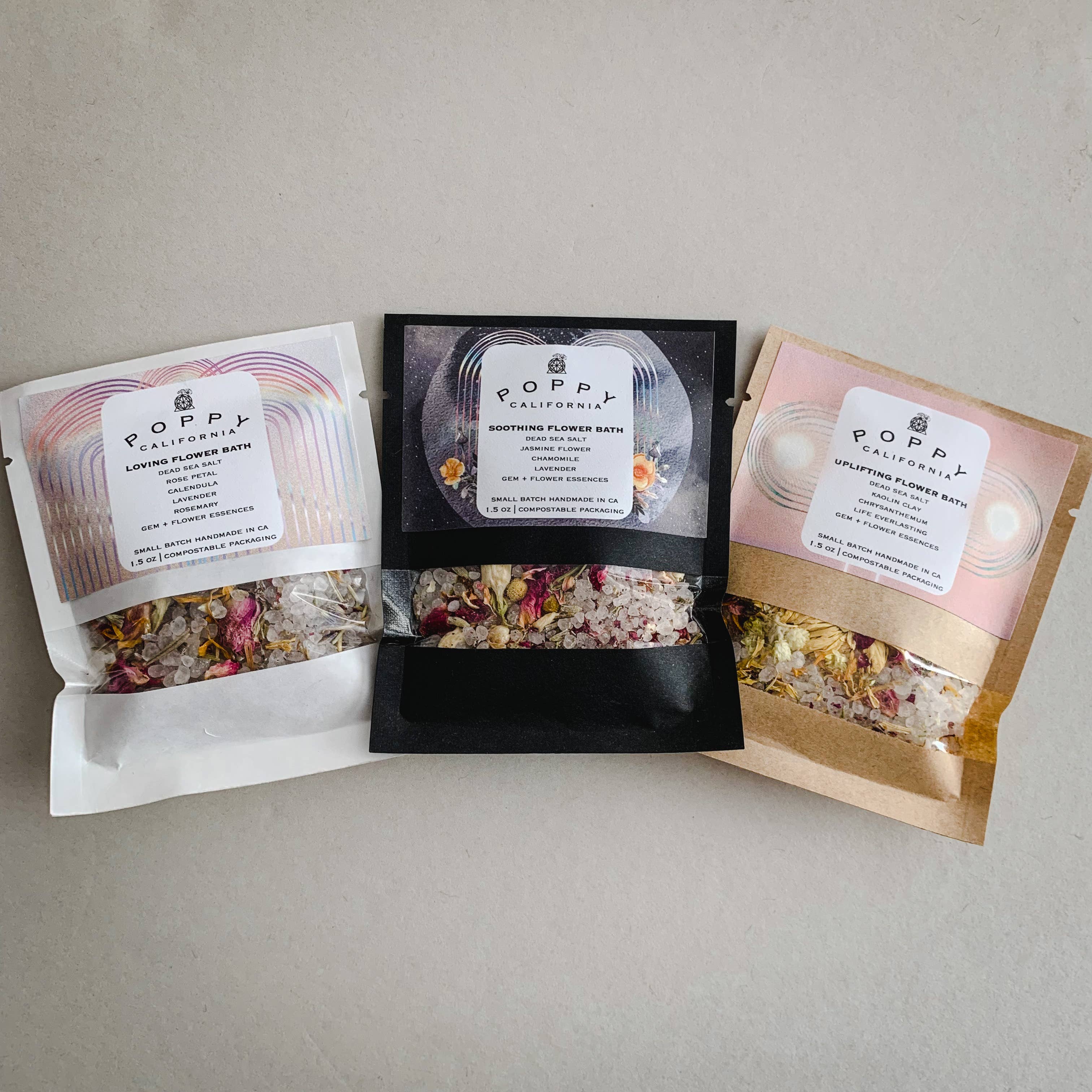 Poppy California - Wholesale Bath Salts - Store Starter Pack1