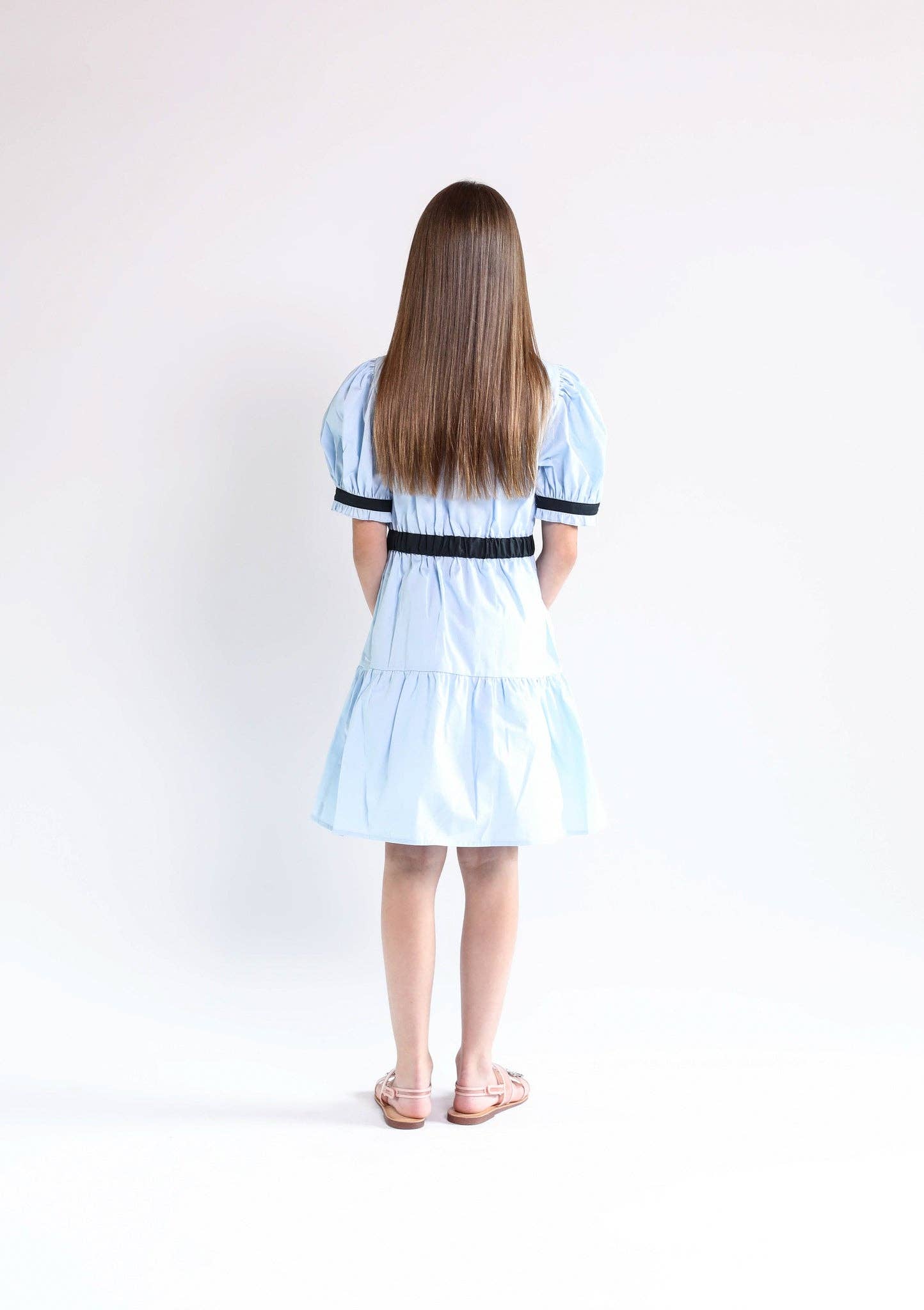 Aisabobo - Wholesale Dress - Kids - Sofia dress (light blue)4