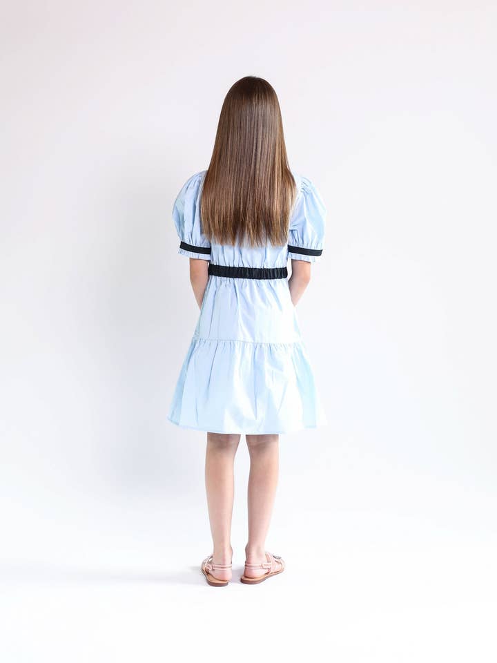 Aisabobo - Wholesale Dress - Kids - Sofia dress (light blue)4