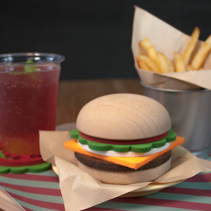 Beyond123 - Wholesale Coasters - Burger Coaster Set