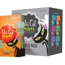 Petdropshipper - Wholesale Pet Food - Cat - Tiki Pets Cat Velvet Mousse 2.8oz. Variety Pack (Case of 12)