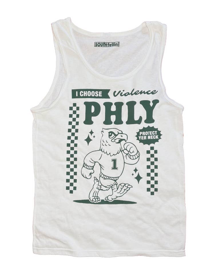 I choose Violence Tank Top for wholesale by South Fellini