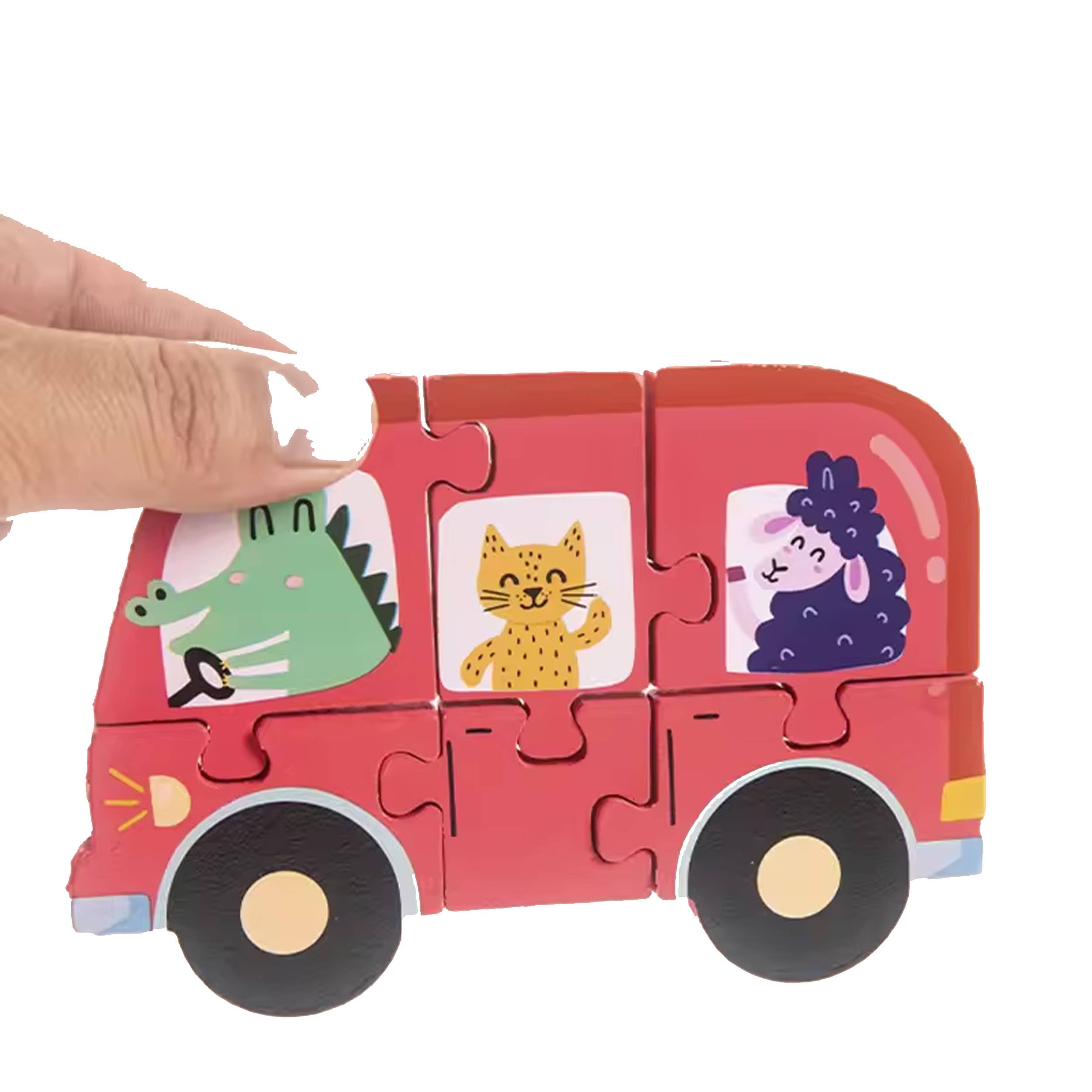 JSBlueRidge Toys - Wholesale Puzzle - Kids - Wooden Educational Puzzle Stocking Stuffer Kids Toys 4