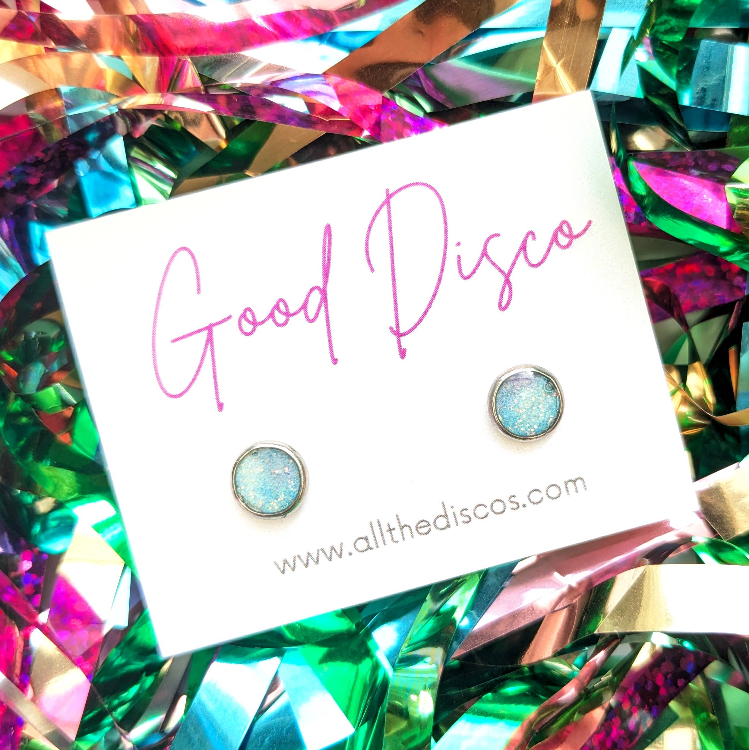 All The Discos - Wholesale Stud/Post Earrings - Good Disco Stud Earrings4