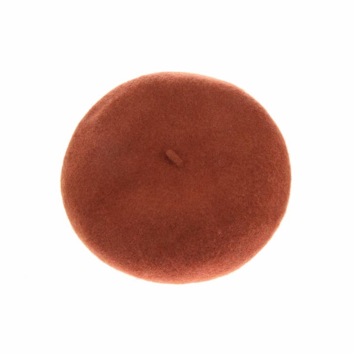 C.C Beanie - Wholesale Beret – Women's - Solid Classic C.C Beret BR084