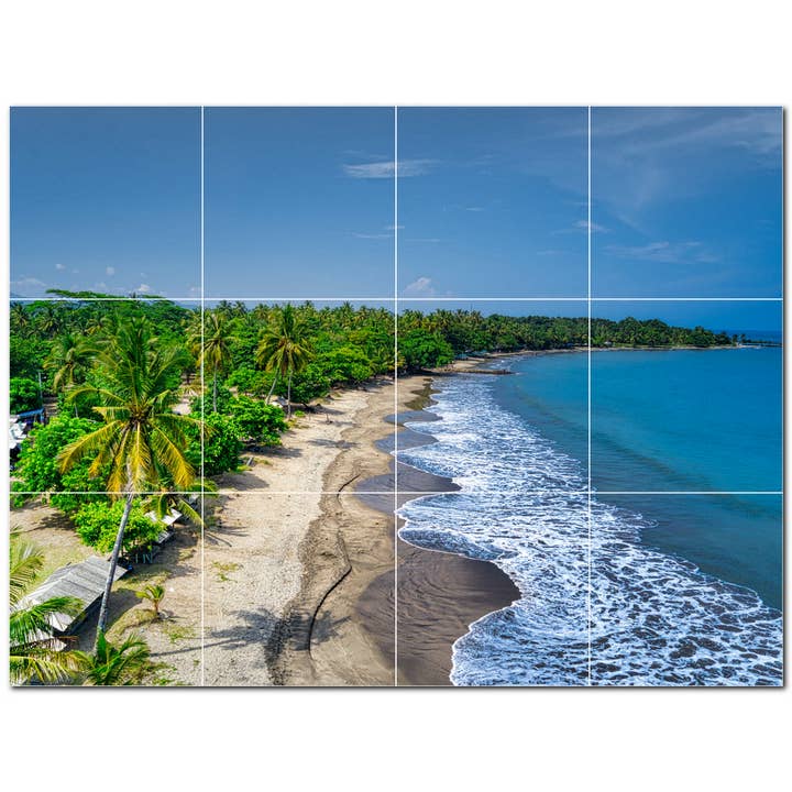 Beach Ceramic Tile Ceramic Tile Mural PT500095 for wholesale by Picture-Tiles.com