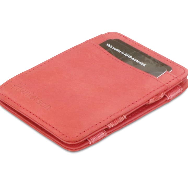 HUNTERSON - Wholesale Portemonnee - Uniseks - HUNTERSON terracotta magic portemonnee (nieuw)